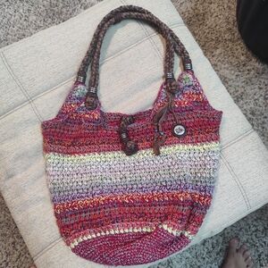 The Sak Multicolor Knit Tote Bag